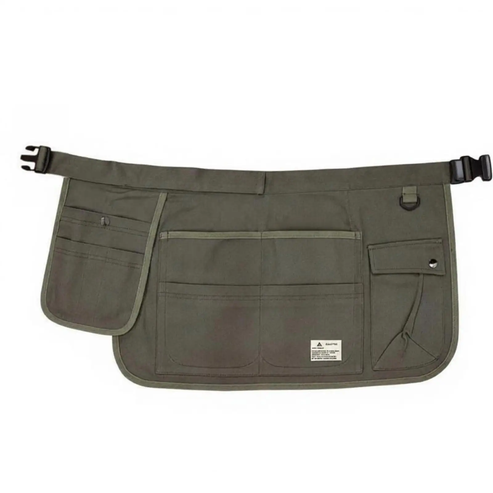 Multi-Compartment Work Apron Universal Fit Multi-Compartment Utility Apron Construction Gardening Tool Pouch for Barbers,