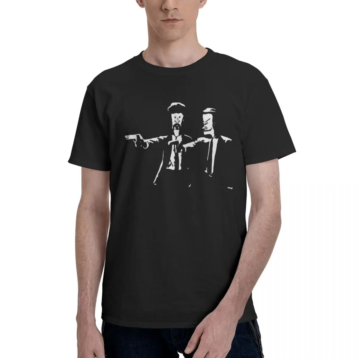 

Beavis And Butthead 100% Cotton Casual Breathable Confortable Tshirt Men's Clothing Brands Tshirts Men