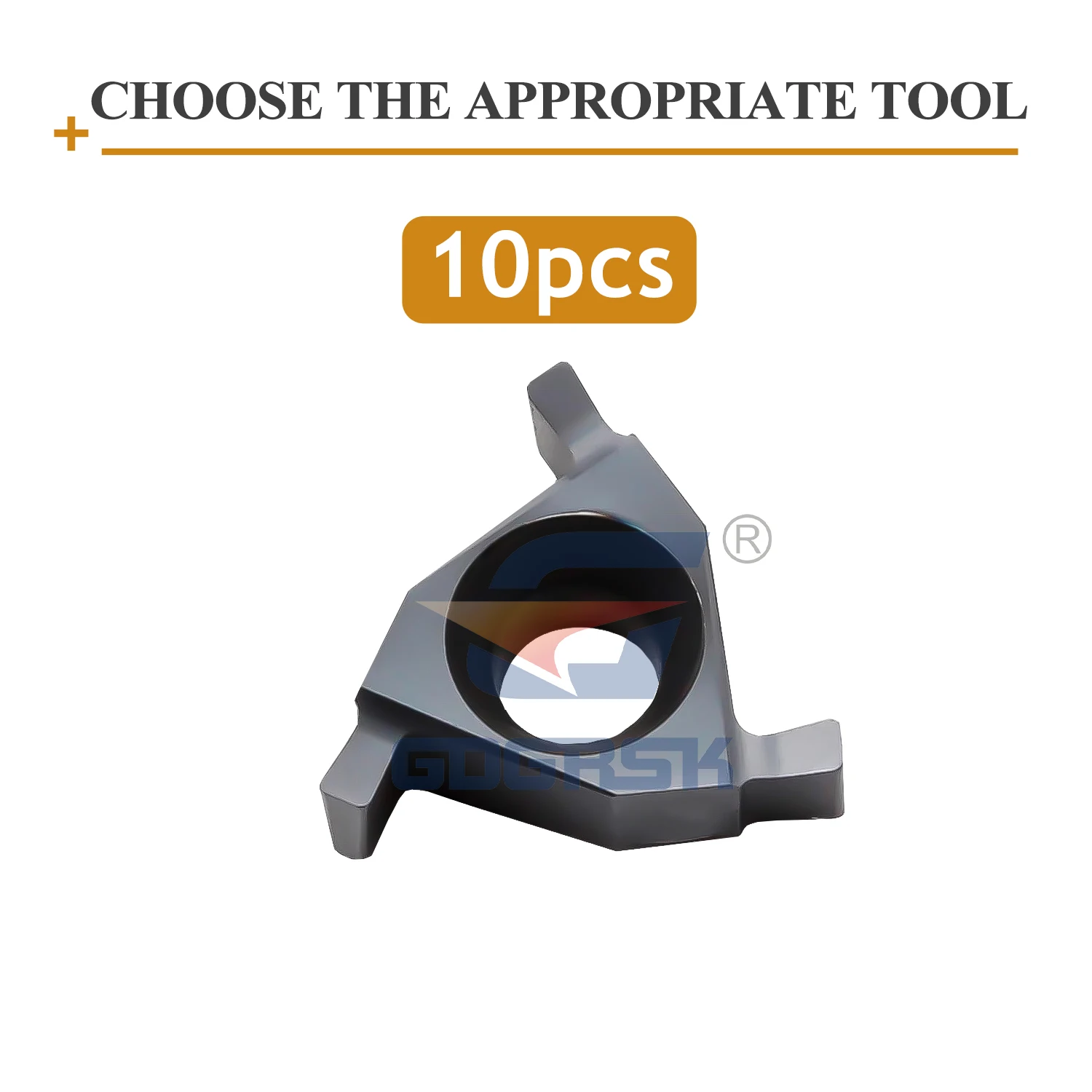 أدوات تحول الأخدود الضحلة المسطحة الأصلية 100% من DESKAR 11IR/EL 0.7 LDA قطع خارجي من الحبوب