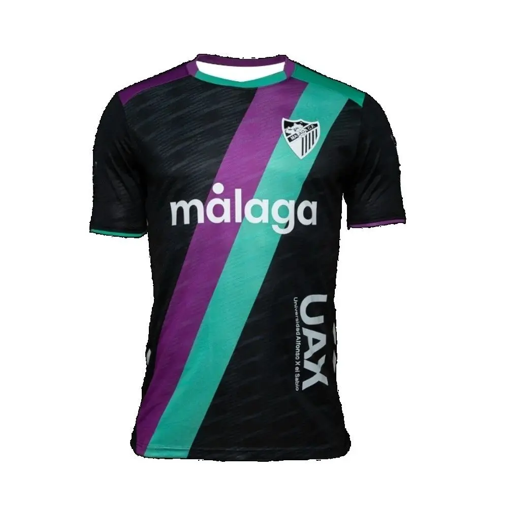2026 Topseller Málaga Fußballtrikot Herren Damen Sommer Sport Übergroßes T-Shirt Atmungsaktiv Schnelltrocknend Streetwear Kleidung – Detail 2