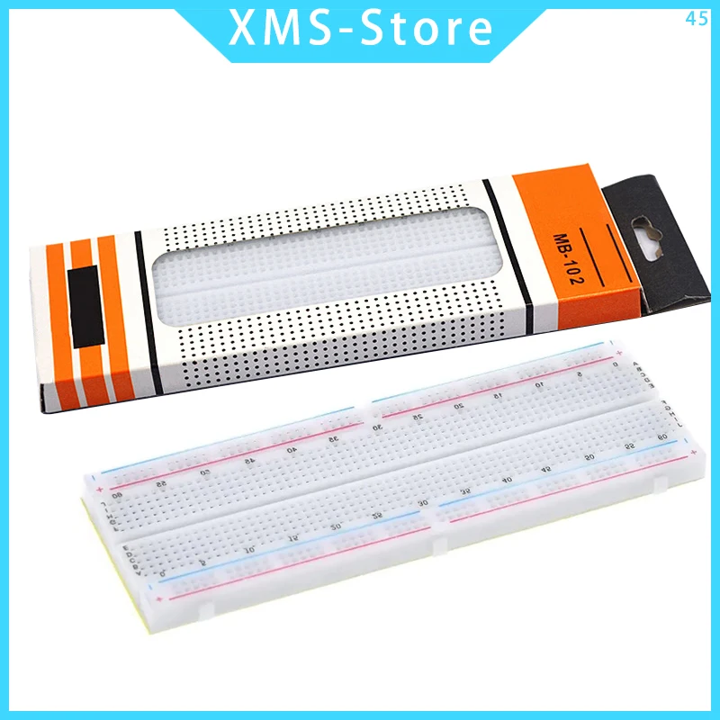 Breadboard 830 Point PCB Board MB-102 MB102 Test Develop DIY kit nodemcu raspberri pi 2 lcd High Frequency