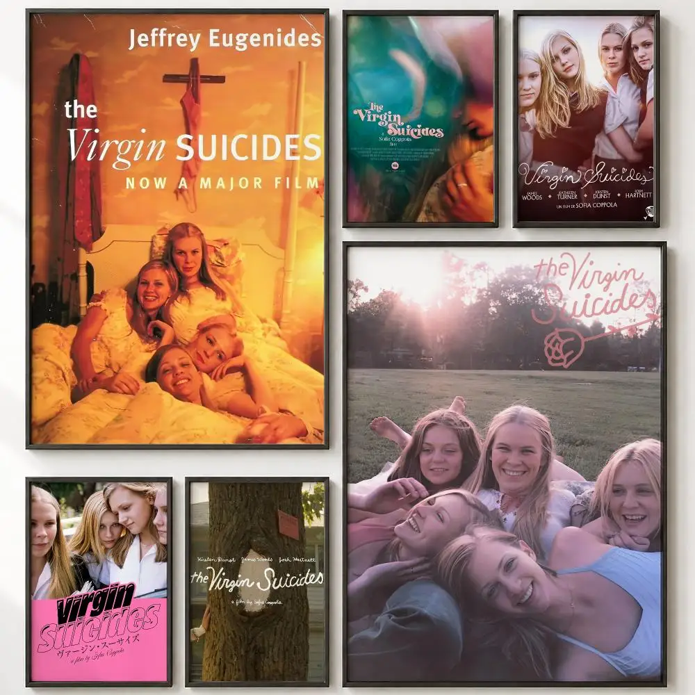 Film The Virgin Suicides Poster HD poster wall art self-stick no-residue for home cafe office great gift