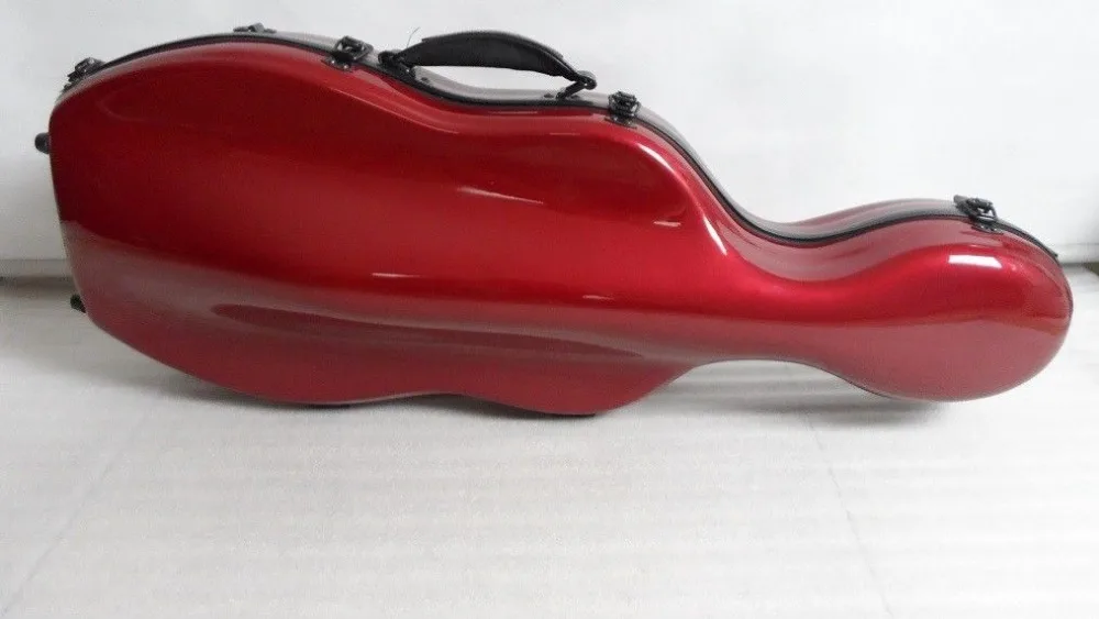 

New high quality wine red glass fiber viola case 15"-16.5