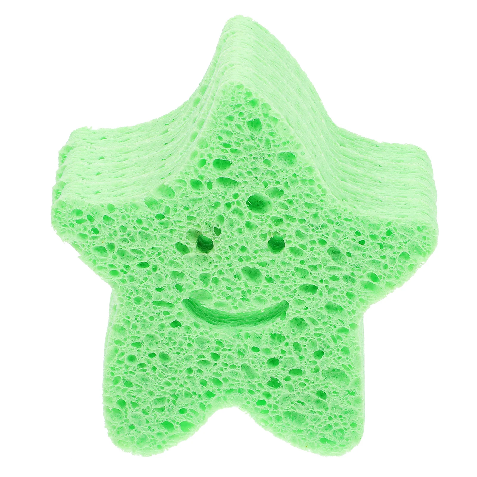 

4Pcs Bath Sponges Star Shape Exfoliating Body Scrubber for Kids Shower Sponge Cute Bathing Skin Cleaner Gentle Body Wash Tool