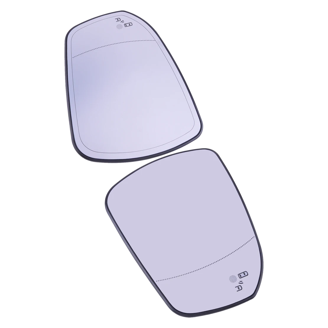 

DS7Z17K707C KS7Z17K707A 1 Pair Car Side Door Wing Rear View Mirror Glass Heated Blind Spot Detect Fit for Ford Mondeo Fusion