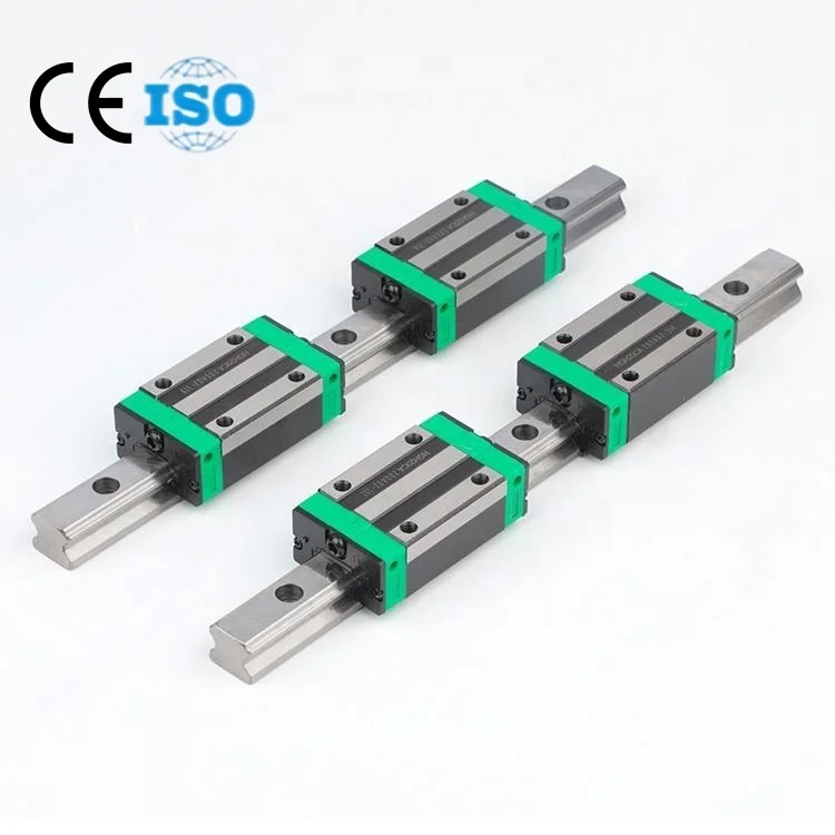 Customized Length 100mm to 6000mm Heavy-Duty CNC Durable Bearing Steel Rail Guide Bearing Linear Guide and Block for 3D Printer