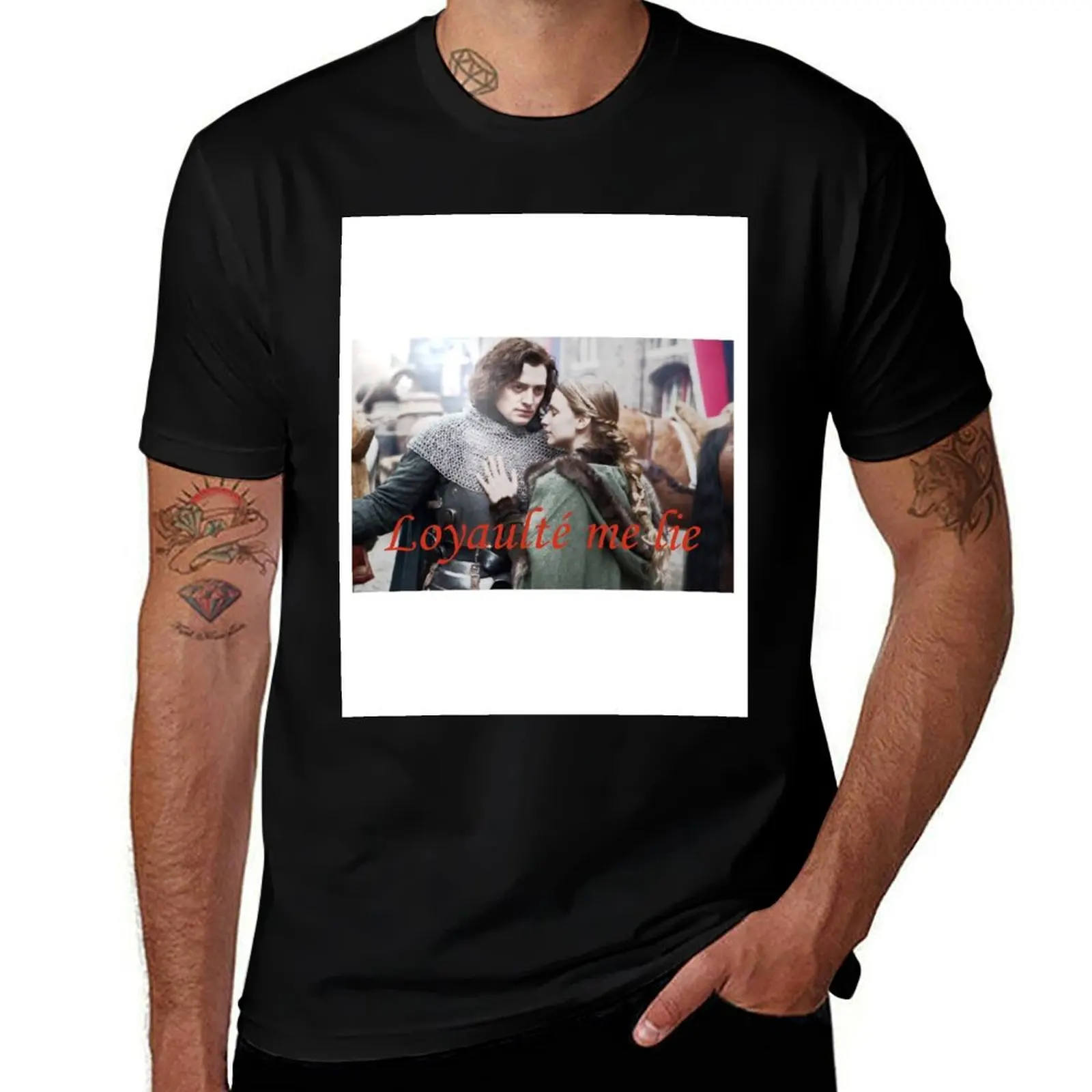 Richard and Anne T-Shirt Simple Solid Color Crew Neck Tee T-Shirt
