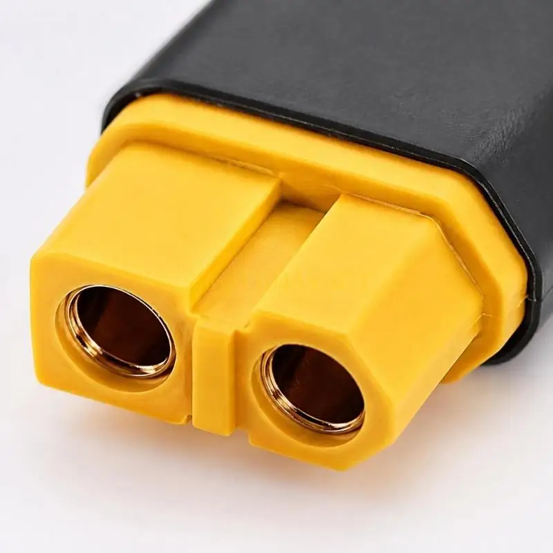 Best Seller XT30 to 60 Power Coupler with a Black Protective Center Sleeve for Model Aircraft, Vehicles, Boats, and FPV