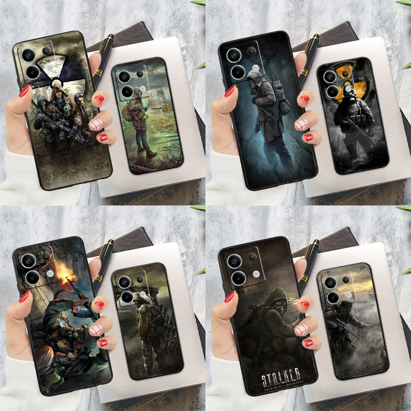 Stalker Clear Sky Case For Xiaomi Redmi Note 13 12 11 9 10 14 Pro 9S 10S 11S 12S Redmi 13C 10C 12C 14C Cover