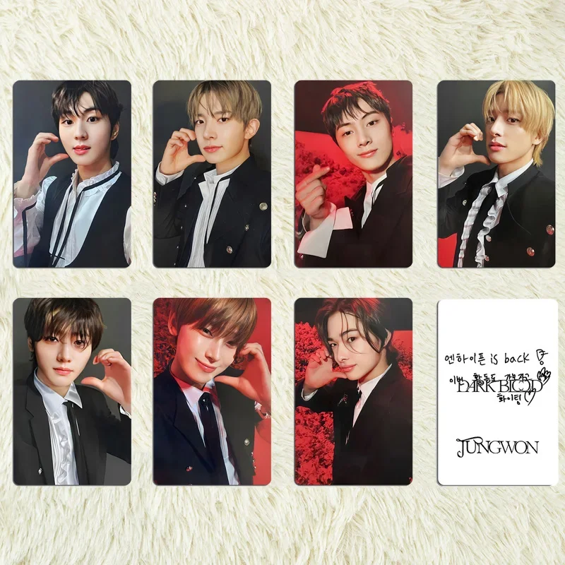 Álbum de tarjetas fotográficas Kpop Idol WORLD TOUR DARK BLOODEN YOU DIMENSION Bite Me Lomo tarjetas decoración de pared