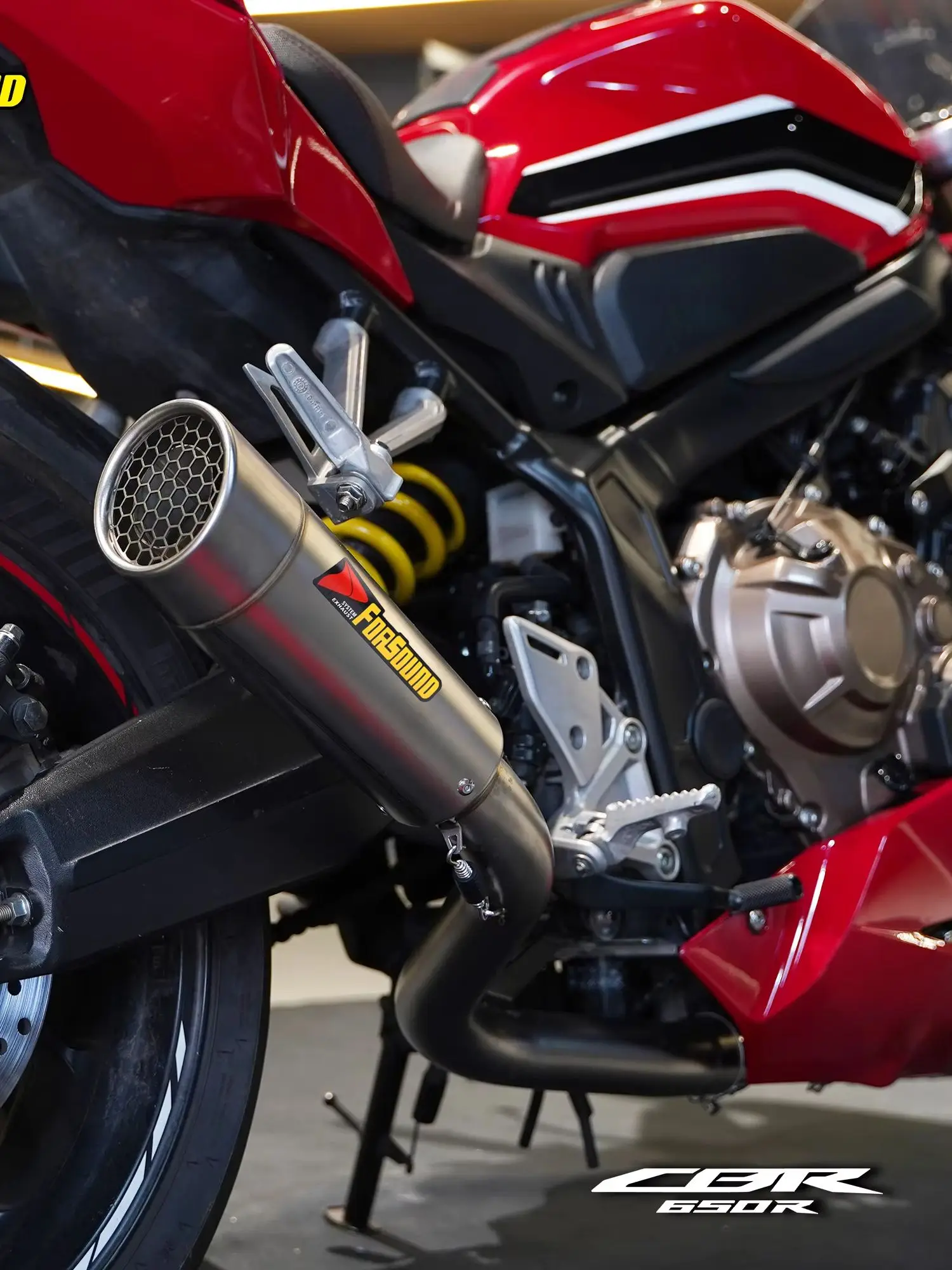 AliExpress NONE Side Mounted Racing Full Exhaust System For Honda CBR650 CBR650R 2021-2026 New Stainless Steel Sporty Street Bike Muffler