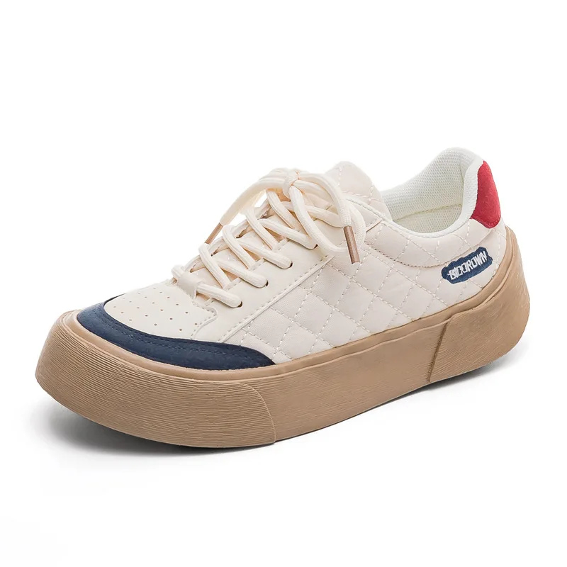 New Sneakers Women Casual Ladies Flats Cute Pink High Quality Brand Platform Woman Sports Canvas Female Vulcanized Shoes Girls