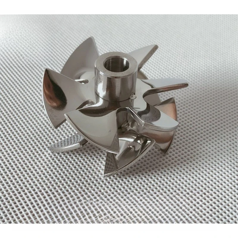 Six-blade agitator 304316-blade vortex laboratory high viscosity agitator custom non-standard blade