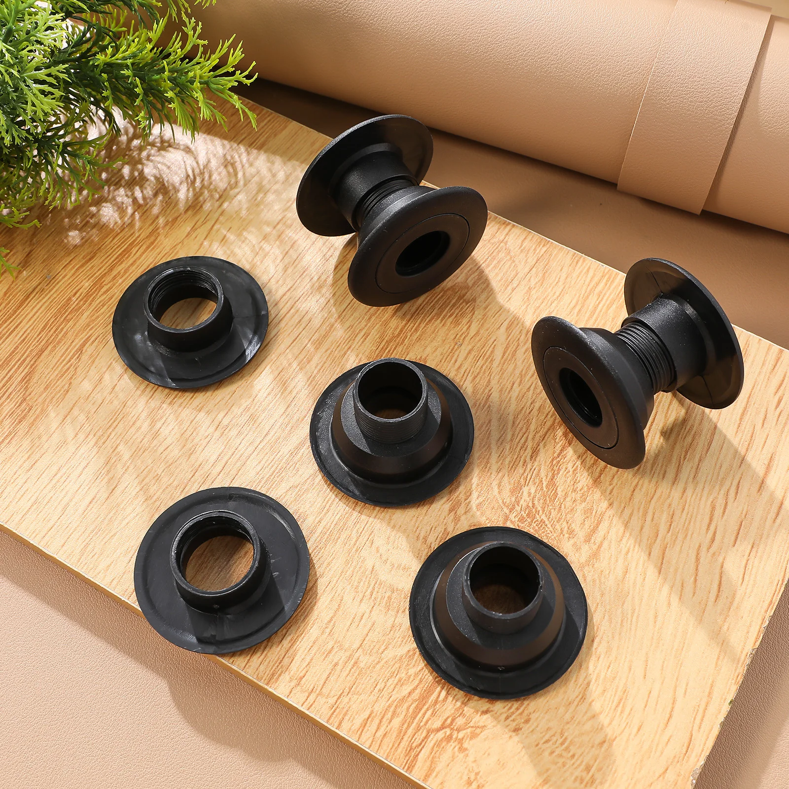 

Foosball Table Accessories Plastic Durable Parts Replacement Rod Bearings Triangle Corner Safe Stable