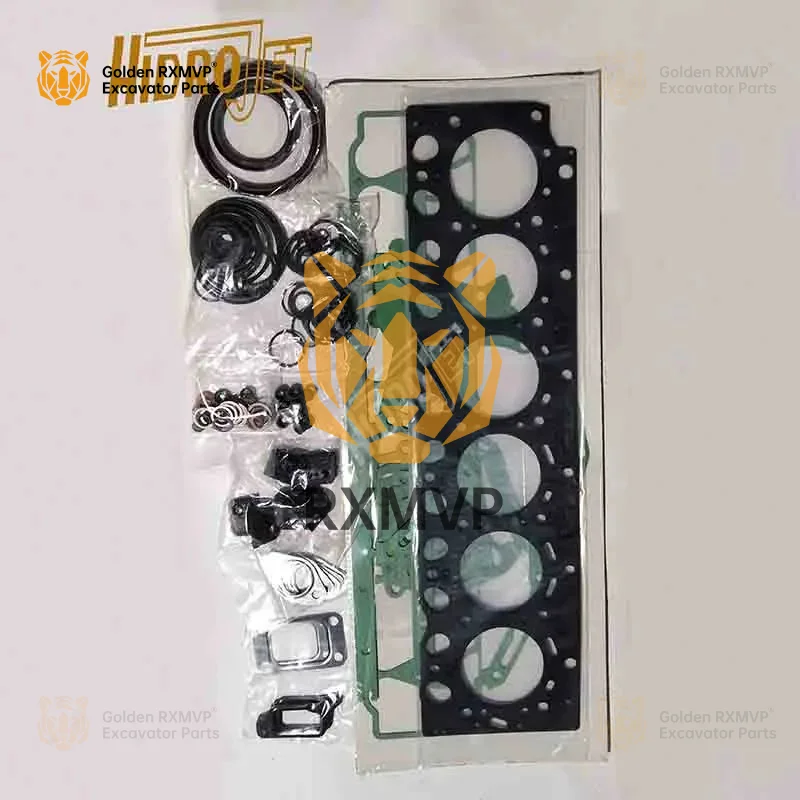 For Hidrojet Excavator Accessory High Quality Engine Parts D6d Gasket Kit Repair For Ec210b