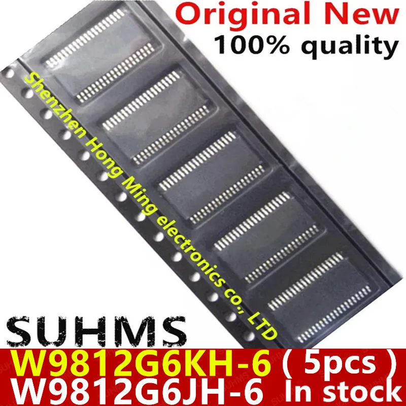 (5piece)100% New W9812G6KH-6 W9812G6JH-6 sop-54