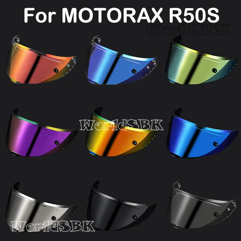 Motorcycle Helmet Visor for MOTORAX R50S Moto Casco Viseira Original Replacement Fall Face Windshield Lens Helmet Accessories