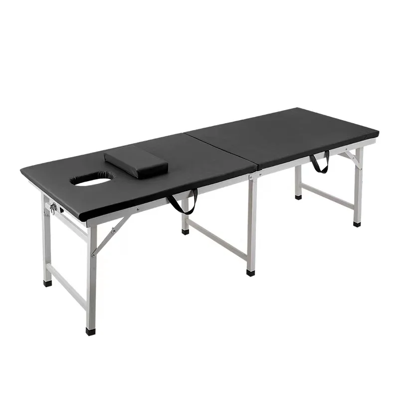 Lit de Massage pliant pour le visage, salle de bain Portable, Table de Massage en métal pour la maison, physiothérapie, meubles de beauté Lettino Estetista