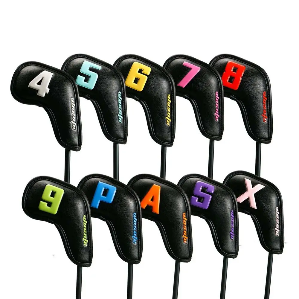 

Magic Tape Golf Training Equipment Golf Iron Covers Set Golf Head Cover Golf Club Cover Golf Headcovers Golf Iron Headcover