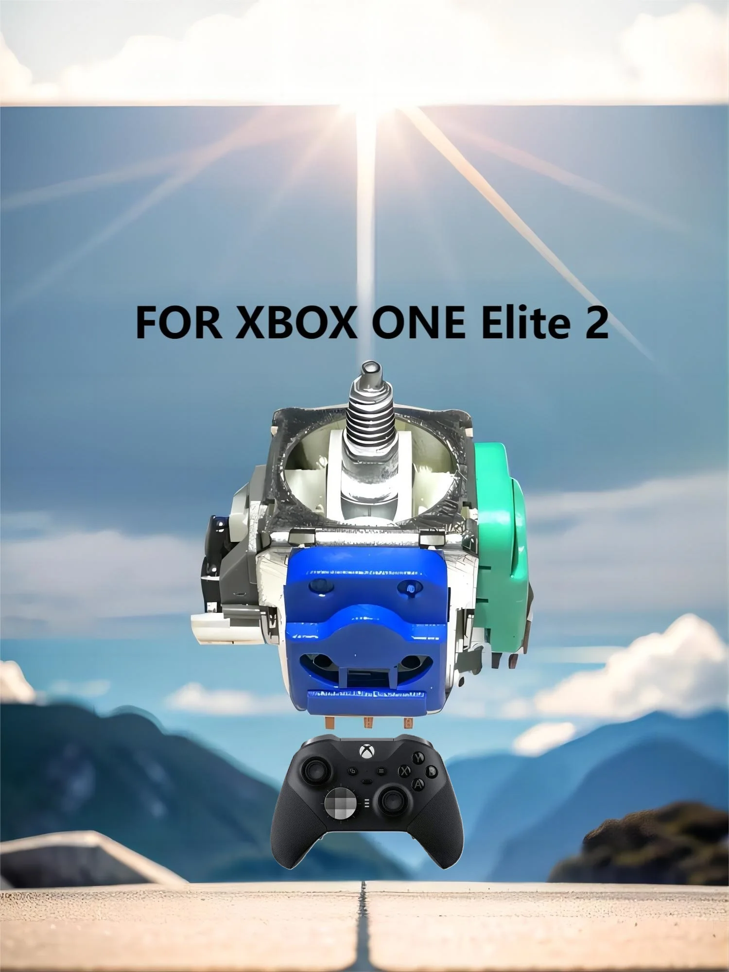 Mando analógico 3D de efecto Hall para XBOX ONE Elite 2, Joystick de 2-100 piezas, antiderrape, 10 millones de ciclos de vida