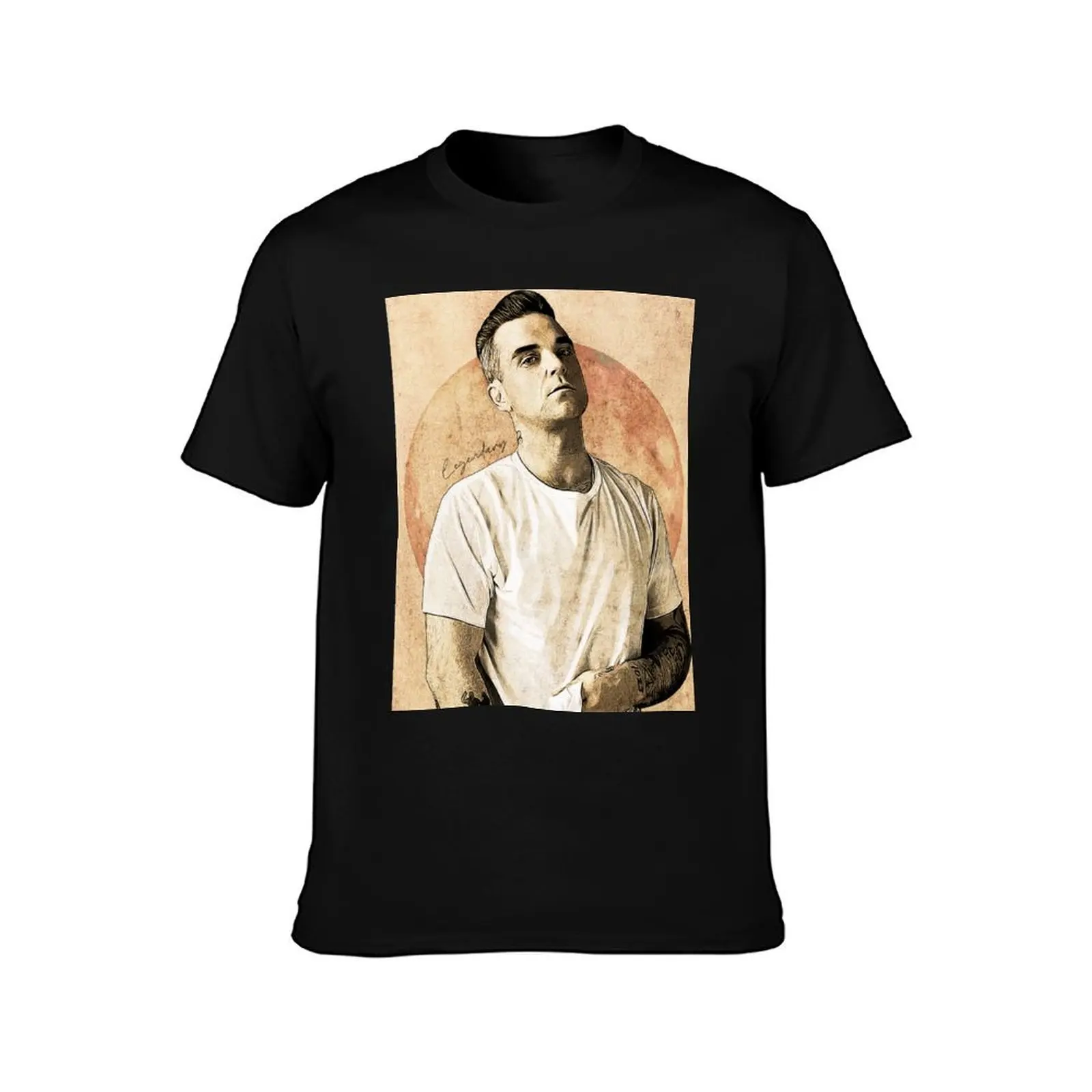 Legendary Robbie Williams T-Shirt Plus Size Non-Shrink T-Shirt