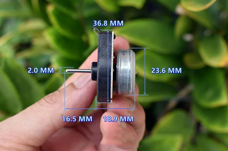 Nidec مايكرو 24 مللي متر الدقة فرش السيارات تيار مستمر 6 فولت-12 فولت 12000 دورة في الدقيقة عالية السرعة محرك كهربائي صغير CCW مع لوحة للقيادة موتور تيار مباشر 12 فولت #3