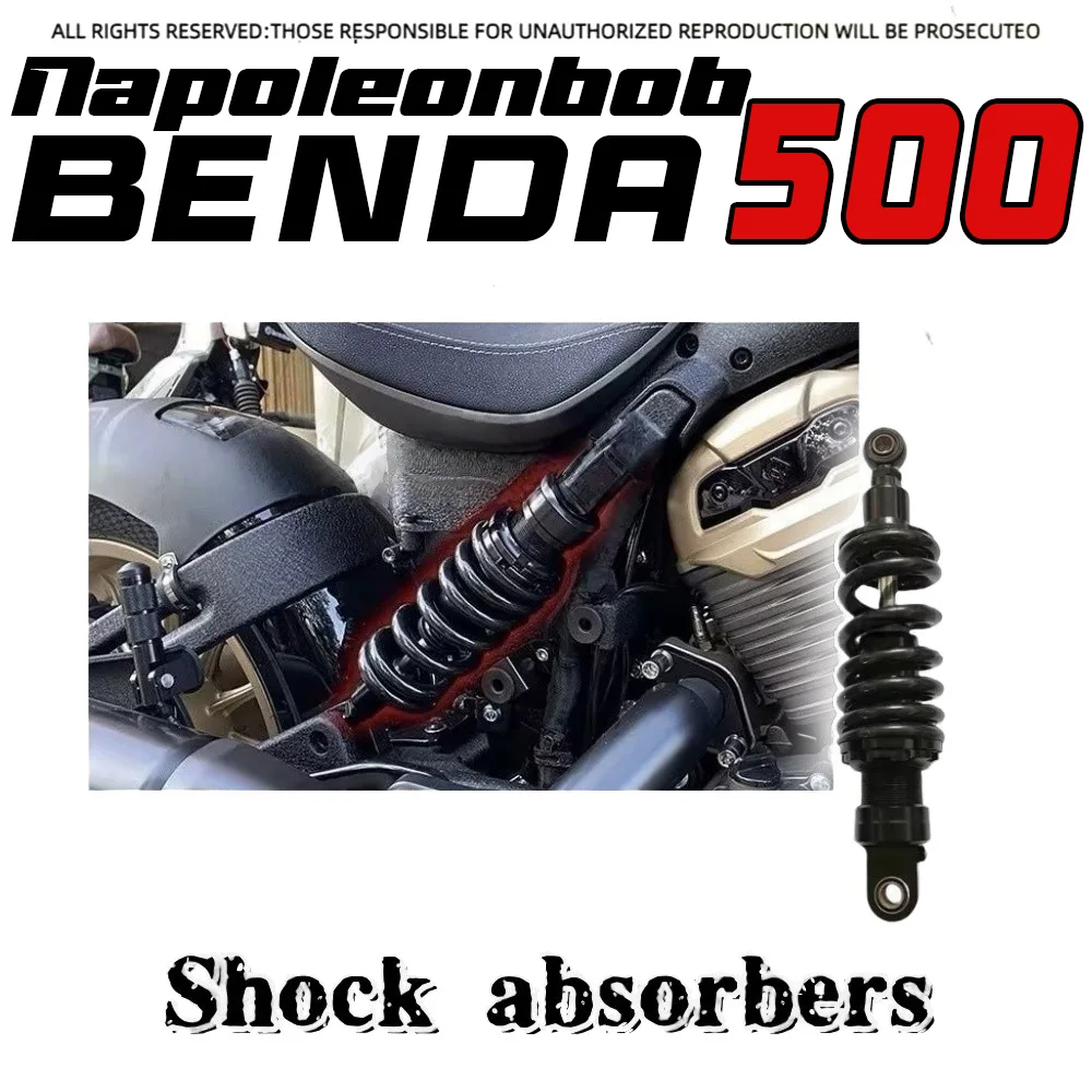 

For BENDA Napoleonbob 500 custom reinforced shock absorbing seat rear shock absorber high strength regulation shock absorption