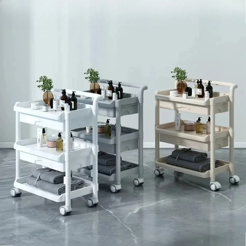 

Aesthetics and Beauty Cart Eyelashes Organizer Folding Hair Salon Furniture Accessories Extension Carro Auxiliar Con Ruedas