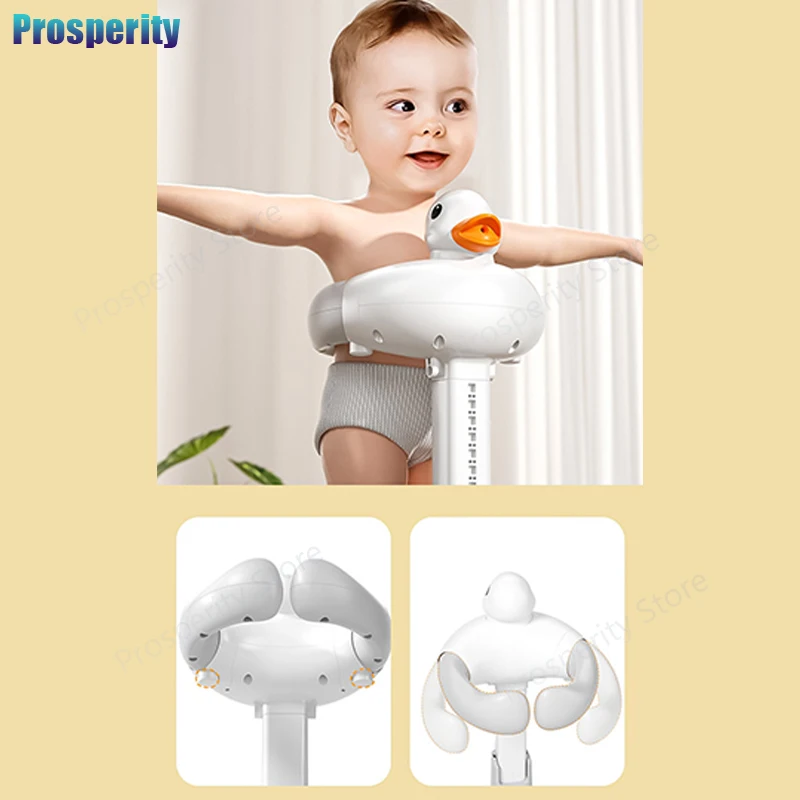 حوض استحمام للأطفال مع حامل دش مضاد للكسحوان، برج دش قابل للتعديل، دعم حمام مضاد للانزلاق للأطفال الصغار من عمر 6 إلى 36 شهرًا