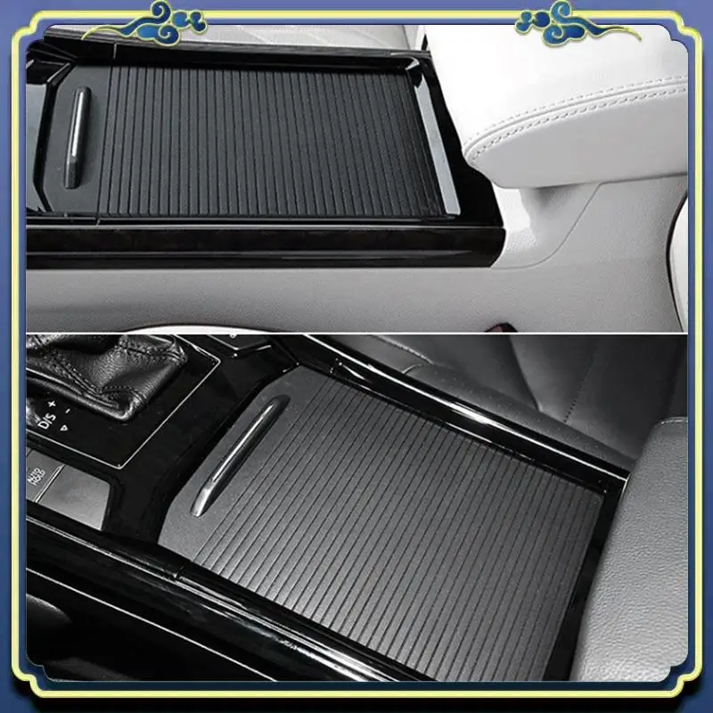 

AU16-Car Center Console Water Cup Holder Curtain For VW PHIDEON 2016-2023 Drink Holder Slide Roller Blind