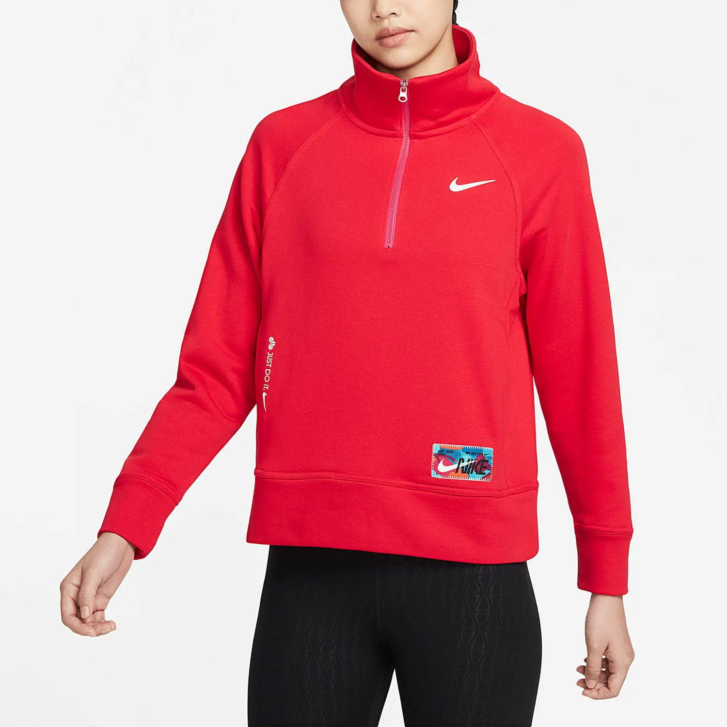 

Nike genuine 2023 Spring Women's Half-zip Casual Sweatshirt FD4070-657