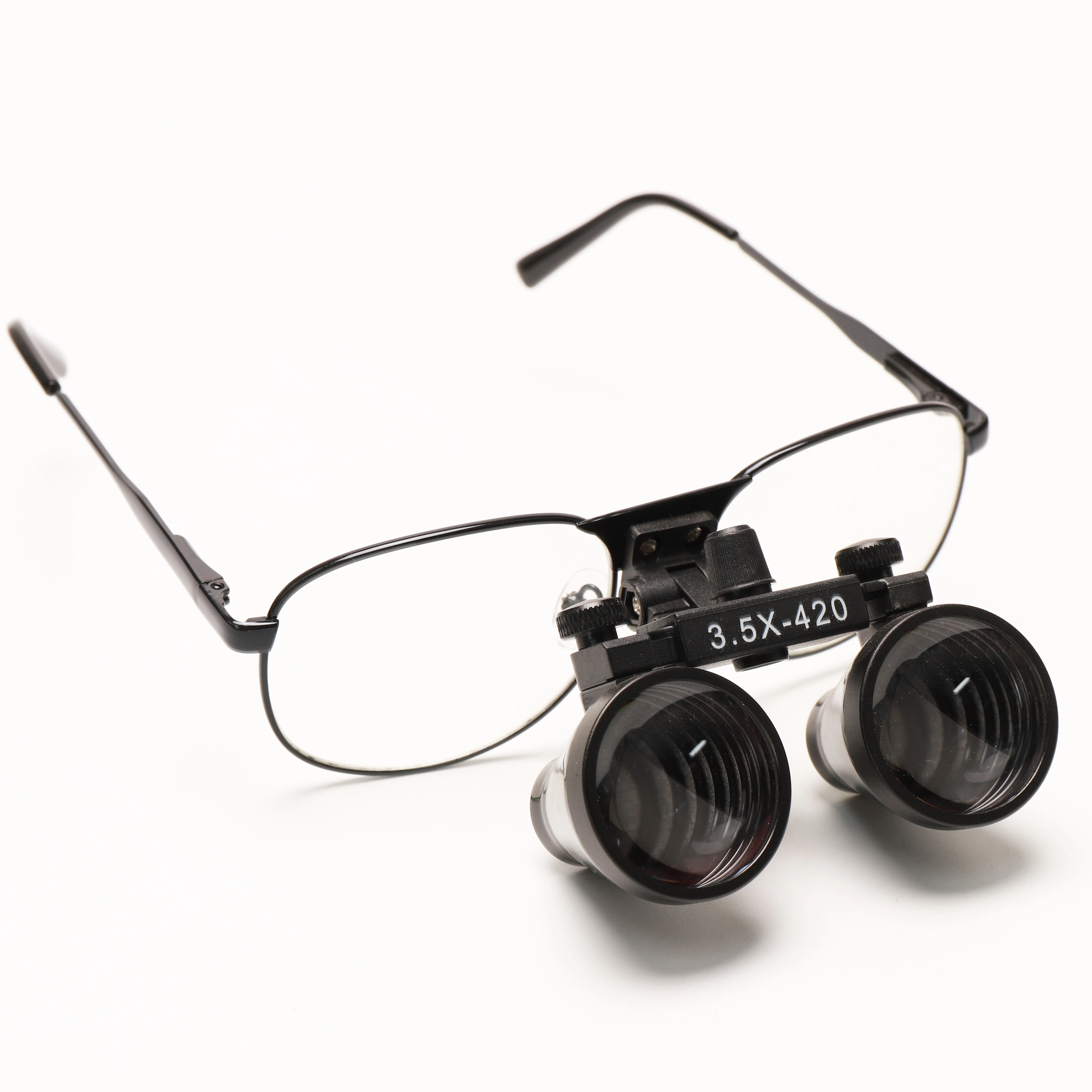 2.5X 3.5X Dental Loupes Surgical Binoculars Dental Magnifying Glasses Metal Frame Surgical Loupes