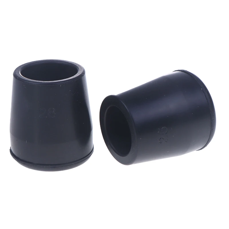 ✰✪25/28mm Walking Stick Crutch Cane Bottom Pads Cover Protector Climbing Hiking Trekking Pole Tip Replacement Cane Tips Nonskid