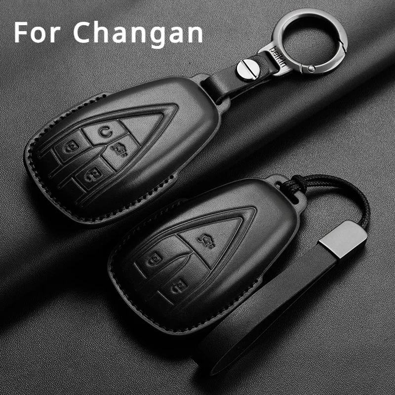 

Чехол для автомобильного ключа для Changan Shell UNIT UNIK CS35PLUS CS55 PLUS CS75 PLUS Oshan X7 X5, чехол для автомобильного ключа, аксессуары
