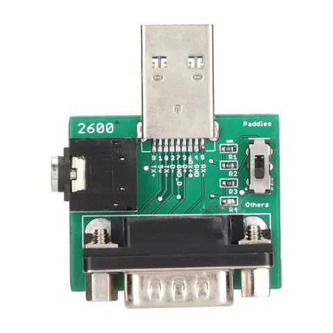 B02B-SNAC Controller Converter, Game IO Board for Atari 2600 to SNAC Delayless USB 3.0 Controller Converter for Mister FPGA