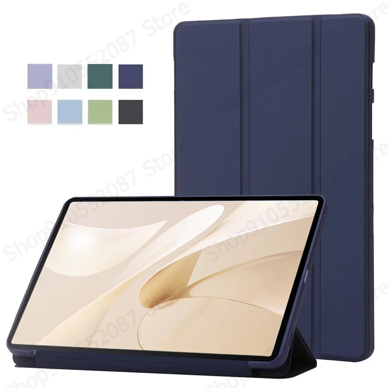 

Для Huawei Matepad 12x Чехол Trifold из искусственной кожи с мягкой задней подставкой для планшета Чехол для Huawei Matepad Air 12 2024 12 X Чехол BKY-W00 W10