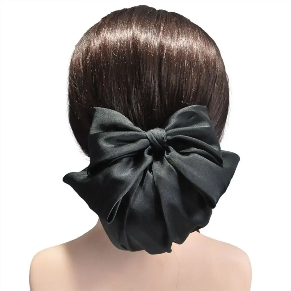 أزياء كبيرة Bowknot الربيع كليب الكورية نمط الشريط كعكة سنود رئيس زهرة الربيع كليب ممرضة مشبك شعر فندق