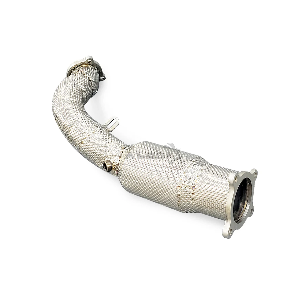 Exhaust pipe for Audi Q5 2.0T 2010-2016 with insulation protection and high-performance downpipe exhaust