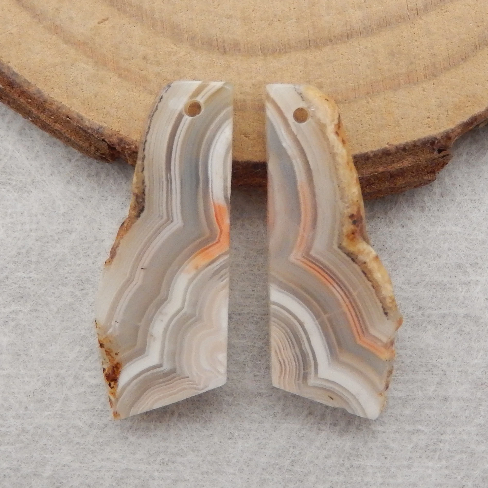 

Natural Crazy Lace Agate Earrings Beads For Jewelry Making , Fashion For DIY Women Jewelry Making Accessory