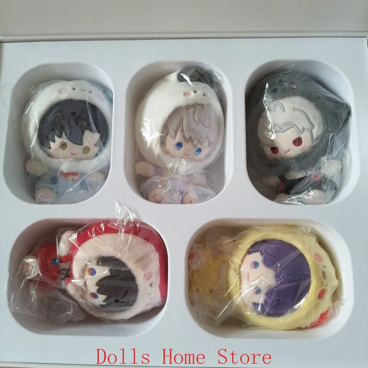 Love and Deepspace Sylus Caleb Rafayel Zayne Xavier Clothes Dress Up Puppet 12CM Anime Plushies Sitting Posture Plush Pillow