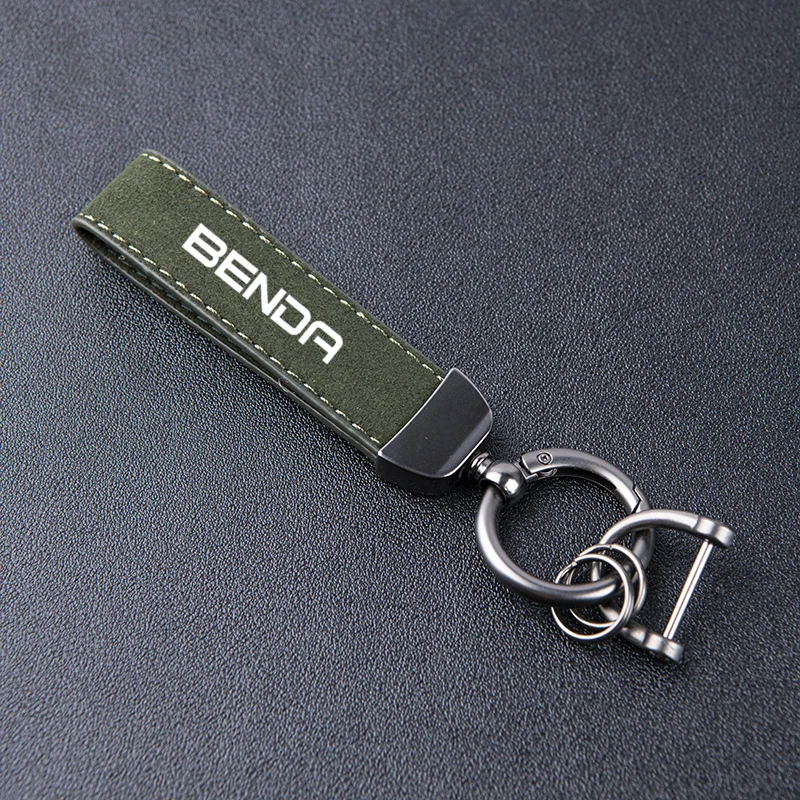 Para Benda LFC700 LFC 700 LFC BD700-2 accesorios de motocicleta llavero de gamuza de cuero de alta calidad
