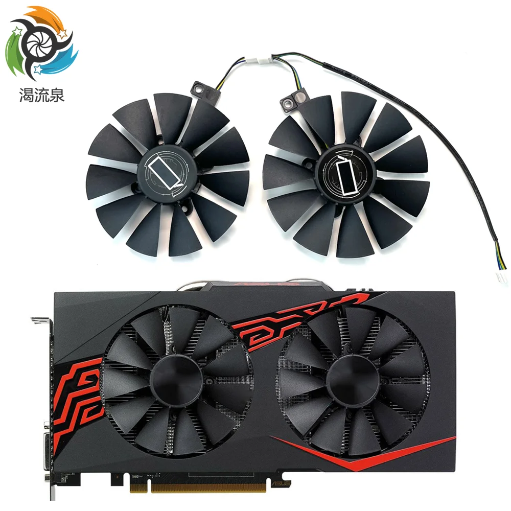 

88MM T129215SU DC 12V 4Pin P106-100 GTX1060 GTX1070 Cooler Fan For ASUS AREZ GeForce GTX 1060 1070 GAMING OC Graphics Video Card