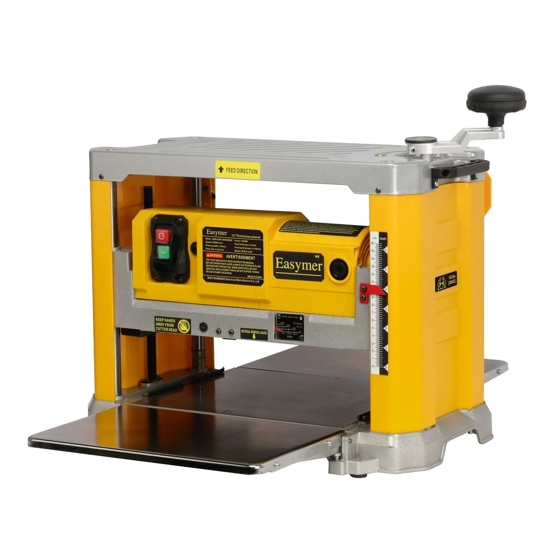 Home Woodworking Planer Multifunctional Electric Planer Board Thickness Planer