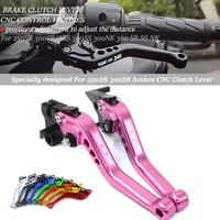 Palancas de embrague de freno cortas aptas para 250SR 300SR/ABS 300SS 300NK 300 SR SS NK accesorios de motocicleta manijas de Control ajustables
