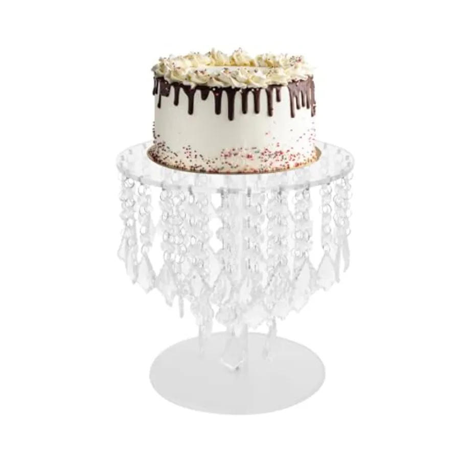 Acrylic Cake Stands Set | Wedding Centerpiece Tower Set | 4 PCS Cupcake Stand Dessert Stand | 7.87 inch+9.84 inch+11.81 inch+13.