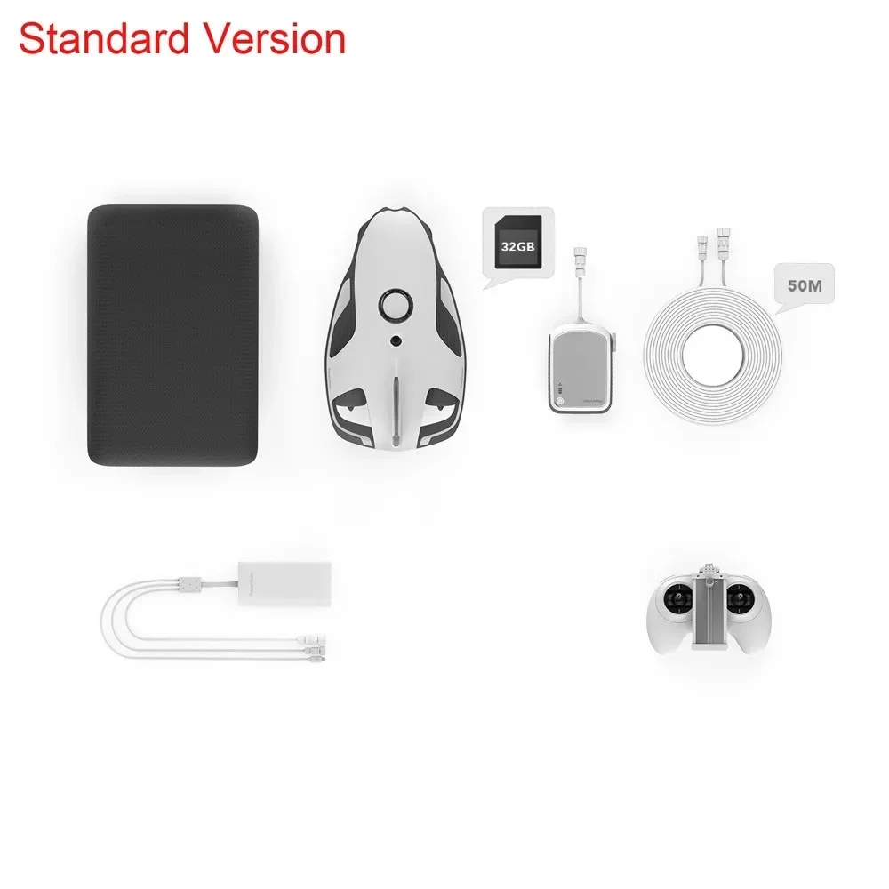 손으로 제어되는 원격 제어 카메라 보안 잠수함 매핑 페이로드 방수 대형 수중 GPS 드론 4k 모터 드론