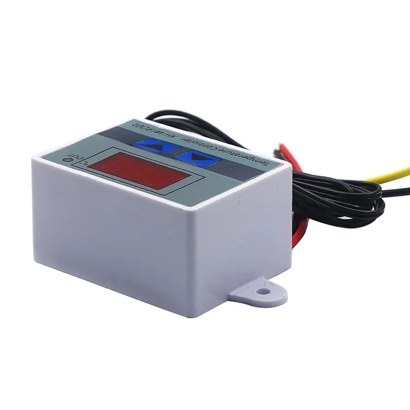 BNVN-8Pcs 220V Ac Digital Led Temperature Controller Xh-W3001 For Incubator Cooling Heating Switch Thermostat Ntc Sensor