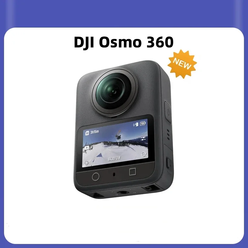 DJI Osmo 360 8K Revolutionary 360° Camera 1-Inch 360° Imaging 120MP 360° Photo 4K/120fps & 170° Boost Video