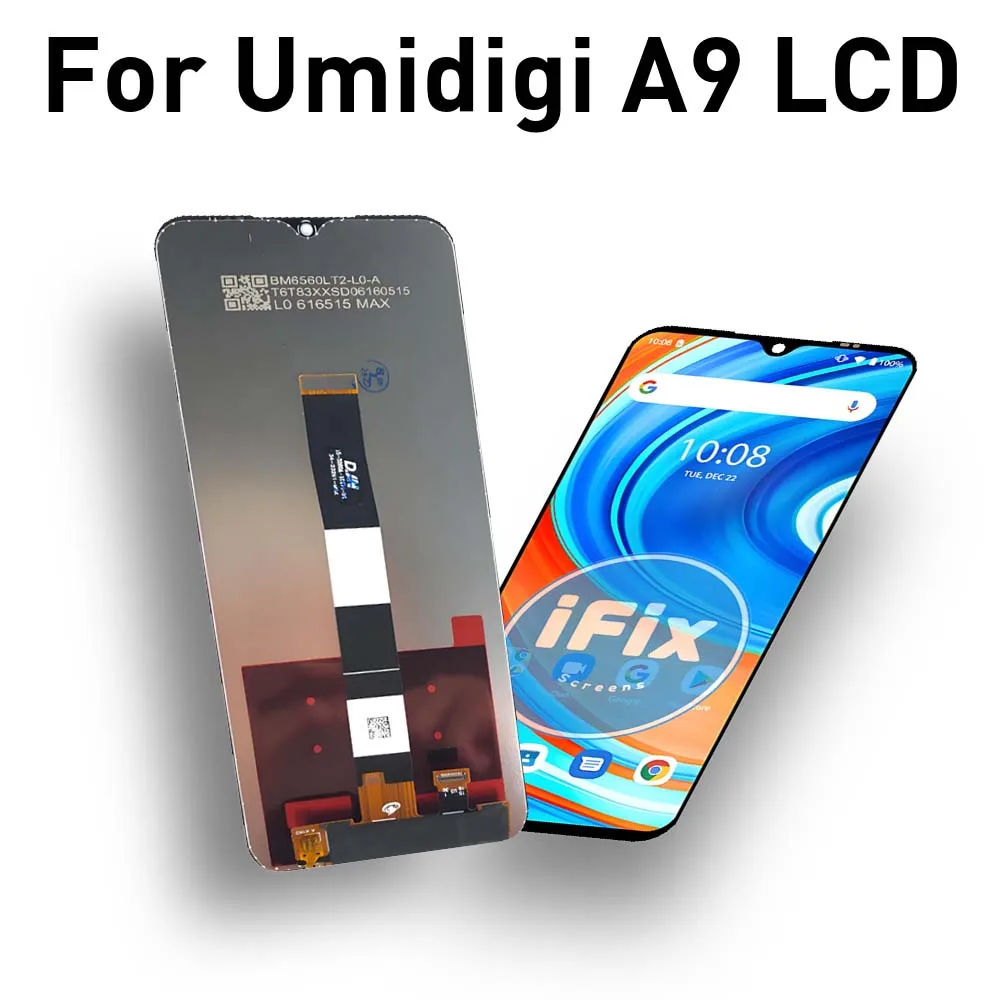 オリジナル-653-''umidigi-a9-用-lcd-ディスプレイタッチスクリーンデジタイザーアセンブリ交換修理部品-umidigi-a9-用