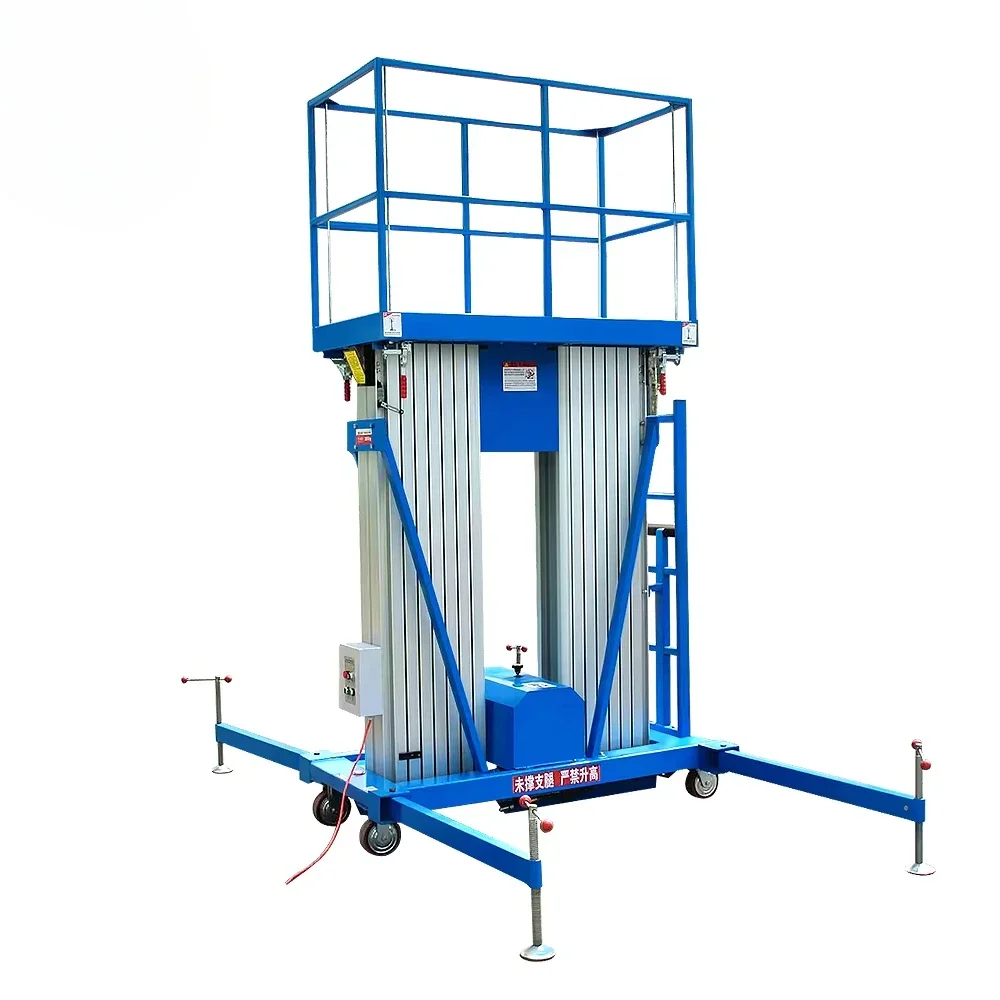 supply of aluminum alloy elevators Convenient electric cargo elevator Simple aluminum alloy lifting platform